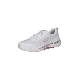 Skechers Go Walk Arch Fit Uptown Summer Damen weiß|weiß|weiß