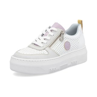 Rieker Damen Halbschuhe Schnürschuh