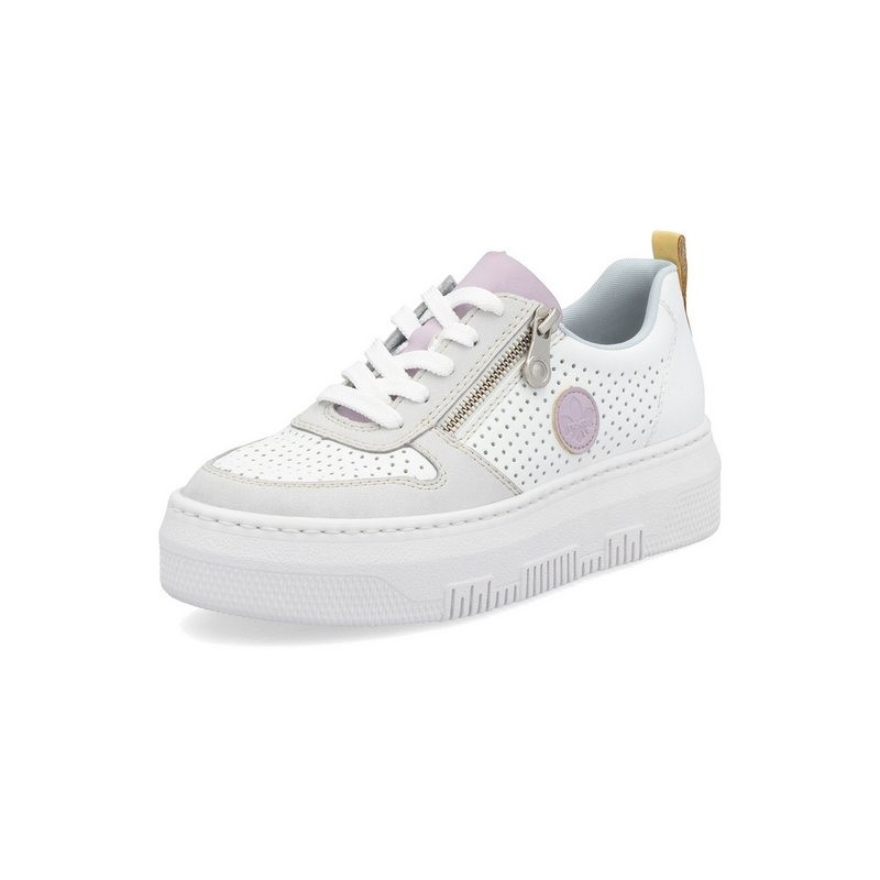 Rieker Damen Halbschuhe Schnürschuh
