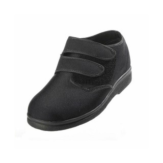 promed Verbandschuhe Unisex Polyeth.-Velour 2 LXL Schwarz Größe 36 Hausschuh