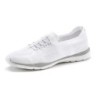 LASCANA Sneaker, Slipper, Halbschuh, zum Reinschlüpfen, leichtes Meshmaterial VEGAN
