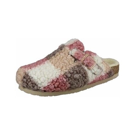 Hausschuhe rosa-beige-weiß 320056-42