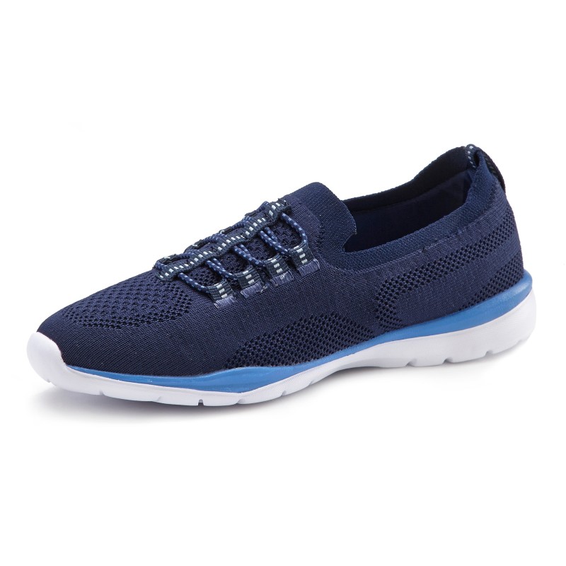 LASCANA Sneaker, Slipper, Halbschuh, zum Reinschlüpfen, leichtes Meshmaterial VEGAN