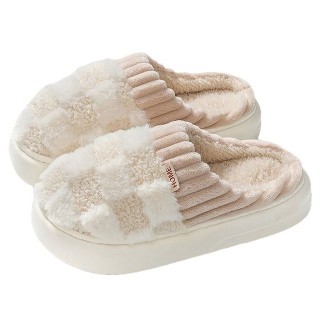 Refttenw Hausschuh Damen,Filzpantoffeln,für Paare Plüsch Hausschuhe,Warme Plüsch Hausschuhe