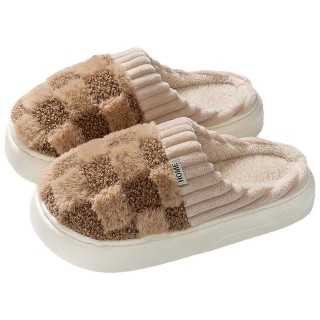 Refttenw Hausschuh Damen,Filzpantoffeln,für Paare Plüsch Hausschuhe,Warme Plüsch Hausschuhe