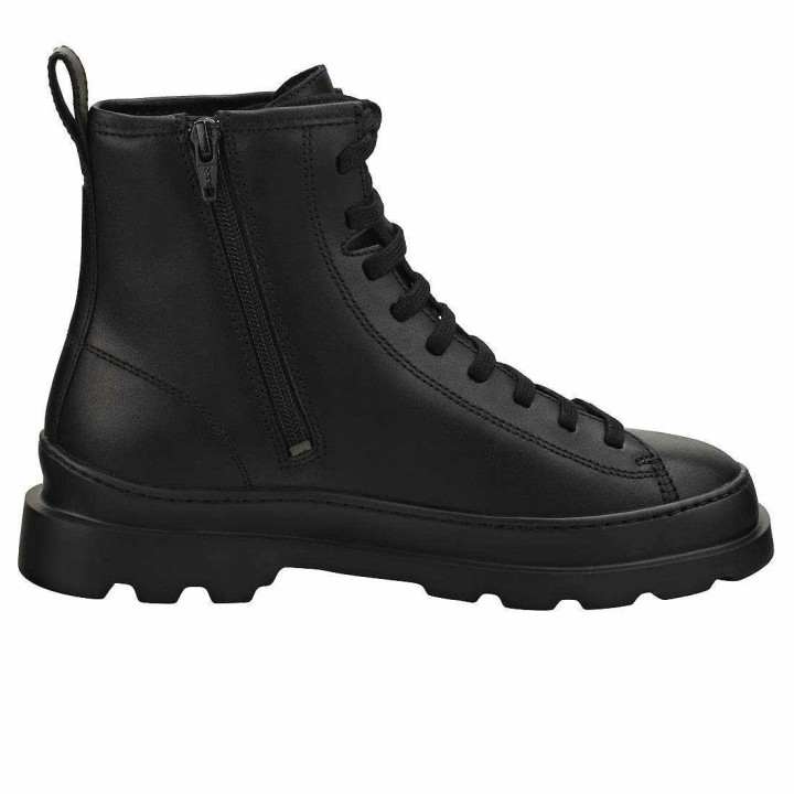 Camper Schnürstiefel sportlich schwarz 39