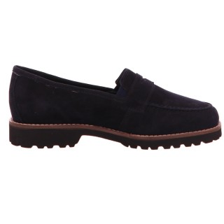 Sioux Slipper bequem blau 4,5