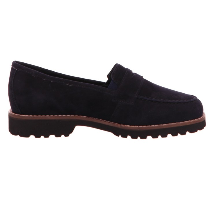 Sioux Slipper bequem blau 4,5