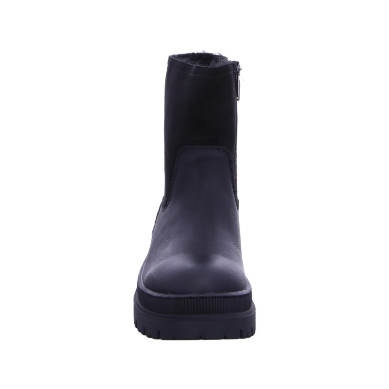 Tom Tailor Damen Stiefelette, schwarz 40