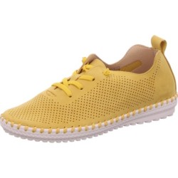 Sportliche Slipper gelb 37