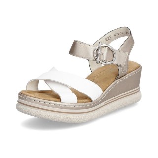 Rieker Damen Sandale Hausschuh