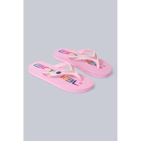 Swish Logo Kinder Flip-Flops - Rosa