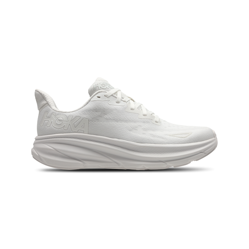 Hoka Clifton 9 Damen Schuhe - Weiß - Größe: 36 2/3 - Netz/Synthetik - Foot Locker