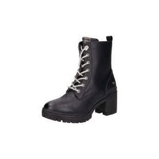 Mustang Schnürstiefelette Damen schwarz|schwarz|schwarz