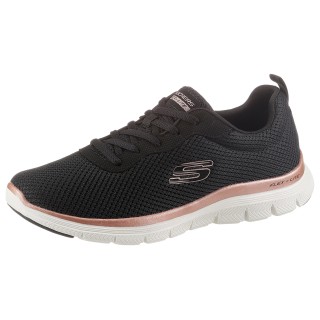 Skechers Sneaker "FLEX APPEAL 4.0 BRILLINAT VIEW", Freizeitschuh, Halbschuh, Schnürschuh mit Air Cooled Memory Foam
