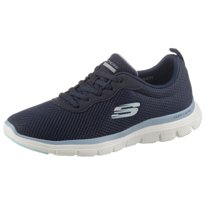 Skechers Sneaker "FLEX APPEAL 4.0 BRILLINAT VIEW", Freizeitschuh, Halbschuh, Schnürschuh mit Air Cooled Memory Foam