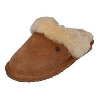 WARMBAT Flurry Suede Hausschuh Cognac