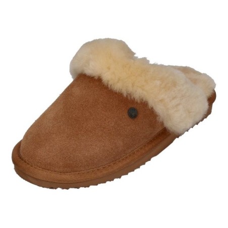 WARMBAT Flurry Suede Hausschuh Cognac