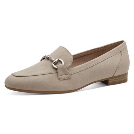 MARCO TOZZI Slipper, Blockabsatz, Loafer, Businessschuh mit Schmuckspange