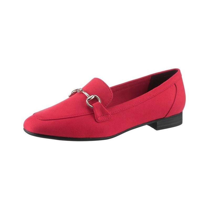 MARCO TOZZI Slipper, Blockabsatz, Loafer, Businessschuh mit Schmuckspange