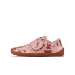 Affenzahn Hausschuh Baumwolle Movy, rosa Hausschuh