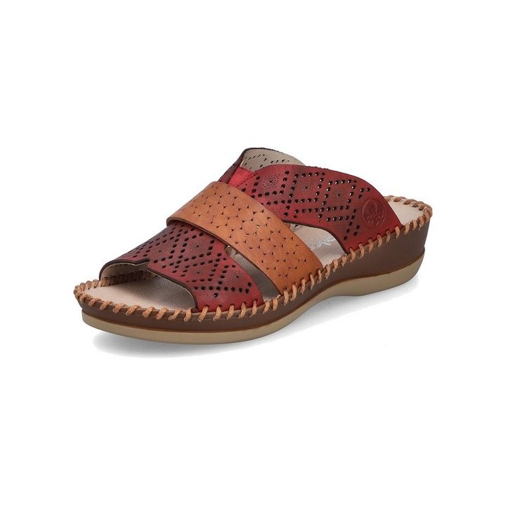 Rieker Damen Pantolette Hausschuh