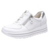Sneakers laag - weiss silber 37,5