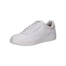 Tommy Hilfiger TH Basket Core Lth Sneaker Herren weiß|weiß|weiß|weiß|weiß|weiß|weiß|weiß
