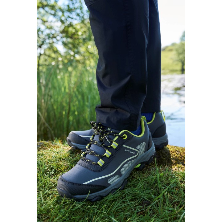 Softshell Kinderschuhe - Grün