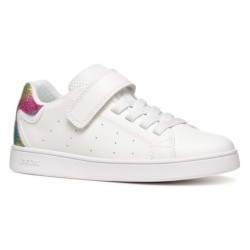 Geox Slip-On Sneaker »J ECLYPER GIRL«, Pride Sneaker, Regenbogen Sneaker mit bunt glitzernder Ferse