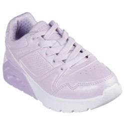 Skechers Sneaker »UNO LITE 2.0«, Schnürschuh mit farbl. Keilsohle, Größenschablone zum Download