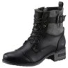 Mustang Shoes Schnürstiefelette, mit Innen-Reißverschluss