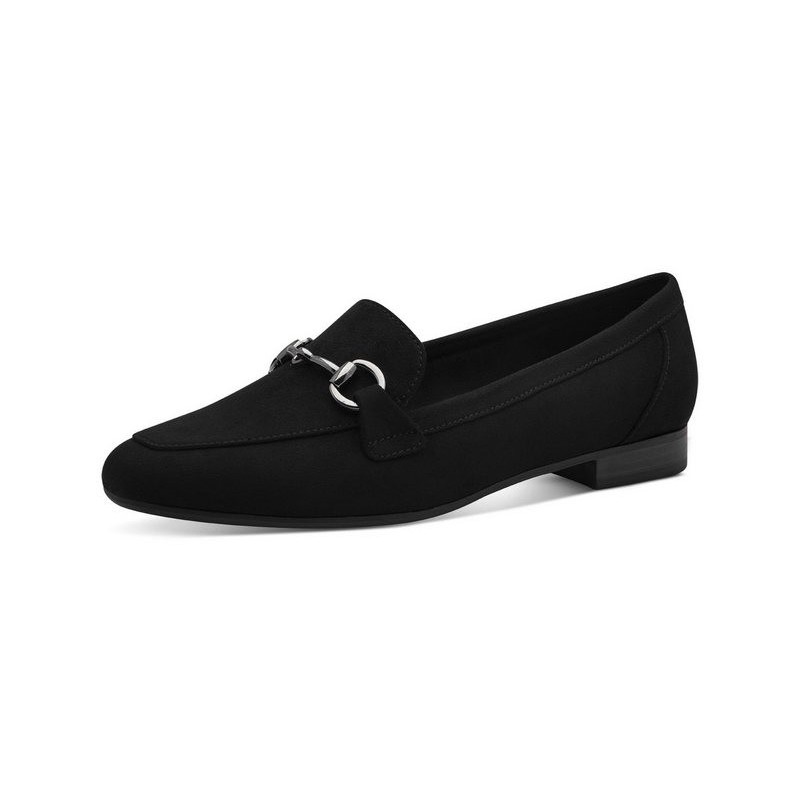 MARCO TOZZI Slipper, Blockabsatz, Loafer, Businessschuh mit Schmuckspange