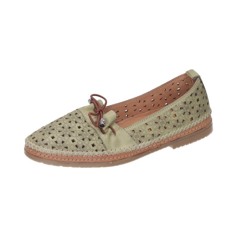 Manitu Slipper Slipper aus echtem Leder