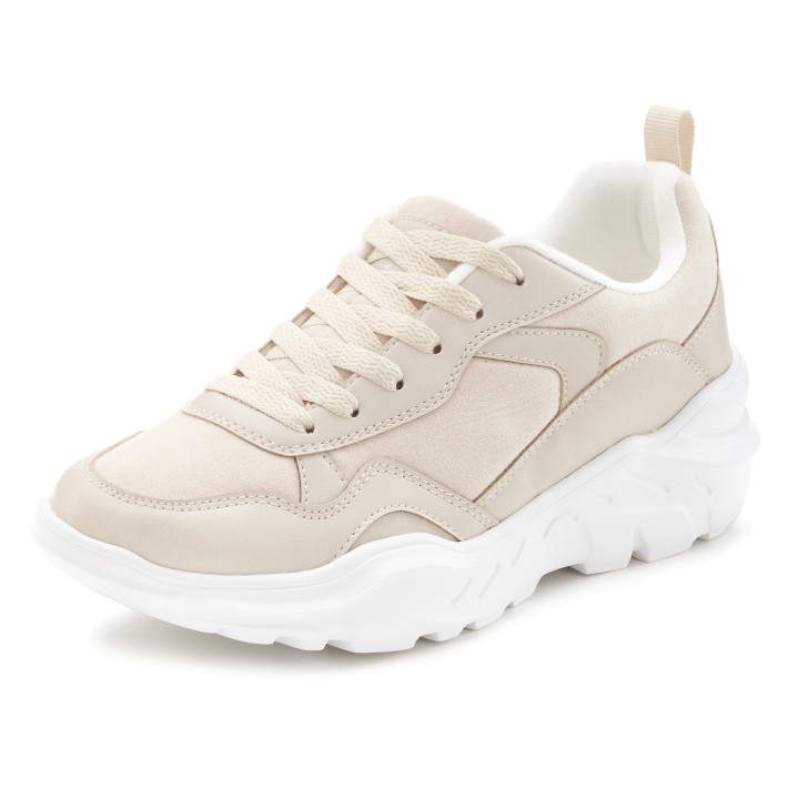LASCANA Sneaker, mit ultraleichter Chunky Sohle und weicher Innensohle
