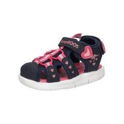 KangaROOS K Mini Flat Sandale Mädchen blau|blau|blau|blau