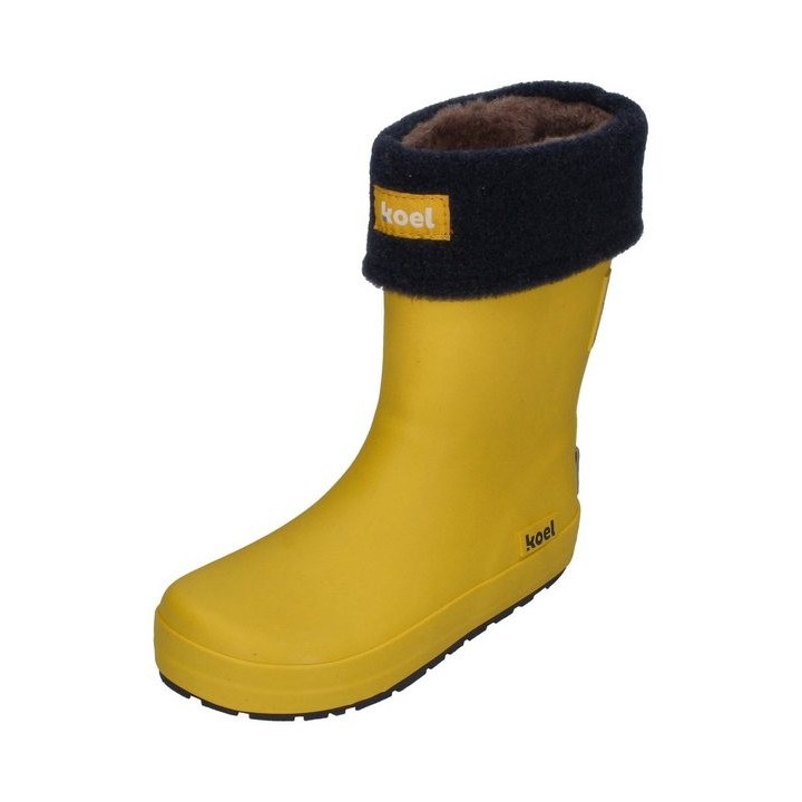 KOEL WELLIE BARE + SOCK Barfußschuh Yellow
