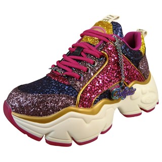 Damen Mid Sneaker Binary Glam Low Top 1636283 Mehrfarbig  Gr... 37