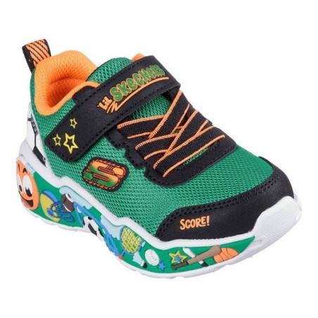 Skechers PLAY SCENE Lauflernschuh, Sneaker, Babyschuh mit Klettverschluss, Größenschablone zum Download