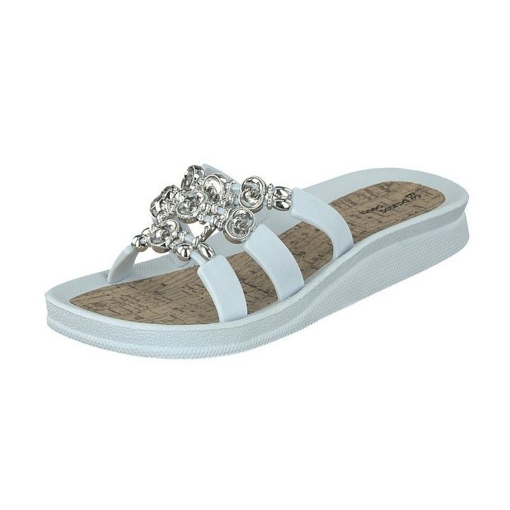 Linea Scarpa Linea Scarpa Pantolette Santos Badeschuh Damen Schlappen