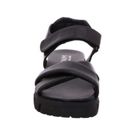 Tom Tailor Damen Sandale, schwarz 39