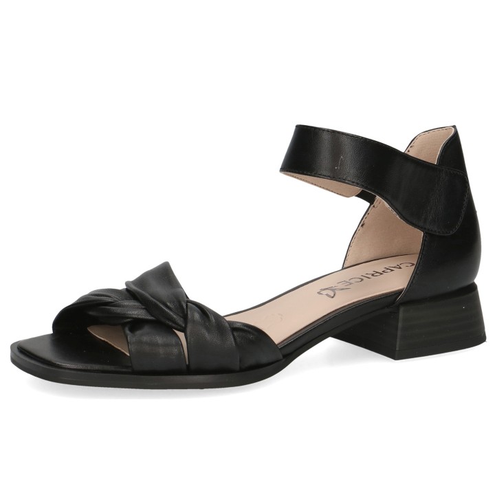 Damen  Sandalen G-Weite 9-28202-42 Schwarz 022 Black Nappa L... 37