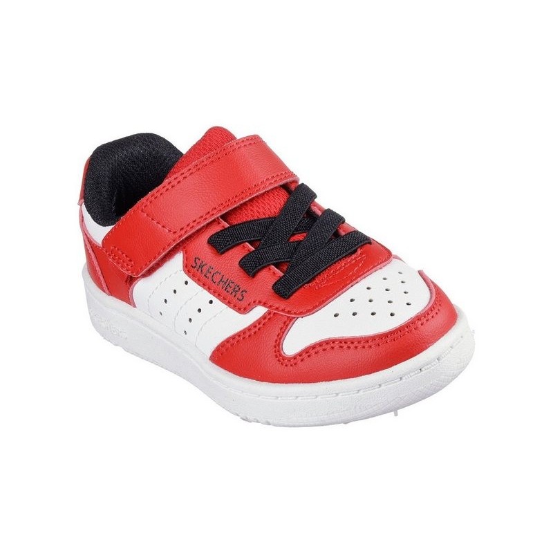 Skechers QUICK STREET Lauflernschuh, Retro Sneaker mit Klettverschluss, Größenschablone zum Download