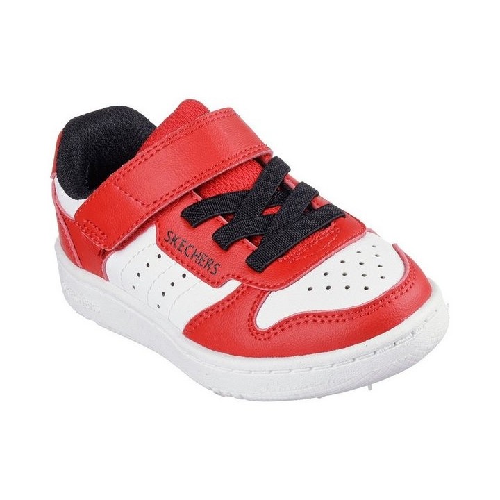 Skechers QUICK STREET Lauflernschuh, Retro Sneaker mit Klettverschluss, Größenschablone zum Download