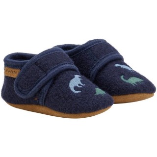 EN FANT Wool Slippers with Embroidery Hausschuh