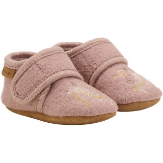 EN FANT Wool Slippers with Embroidery Hausschuh