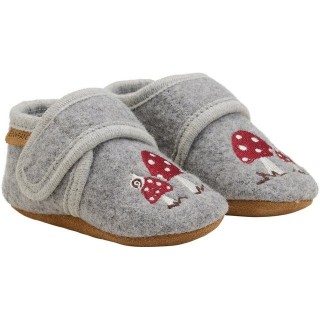 EN FANT Wool Slippers with Embroidery Hausschuh