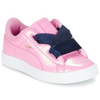 Puma  kinderschuhe BASKET HEART PATENT PS