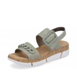 Rieker Damen Sandaletten V2350, Frauen Sandalen 39