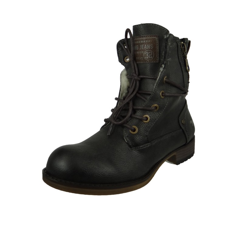 Damen Sportliche Stiefelette  1139630 Grau 259 Graphit Kunst... 37